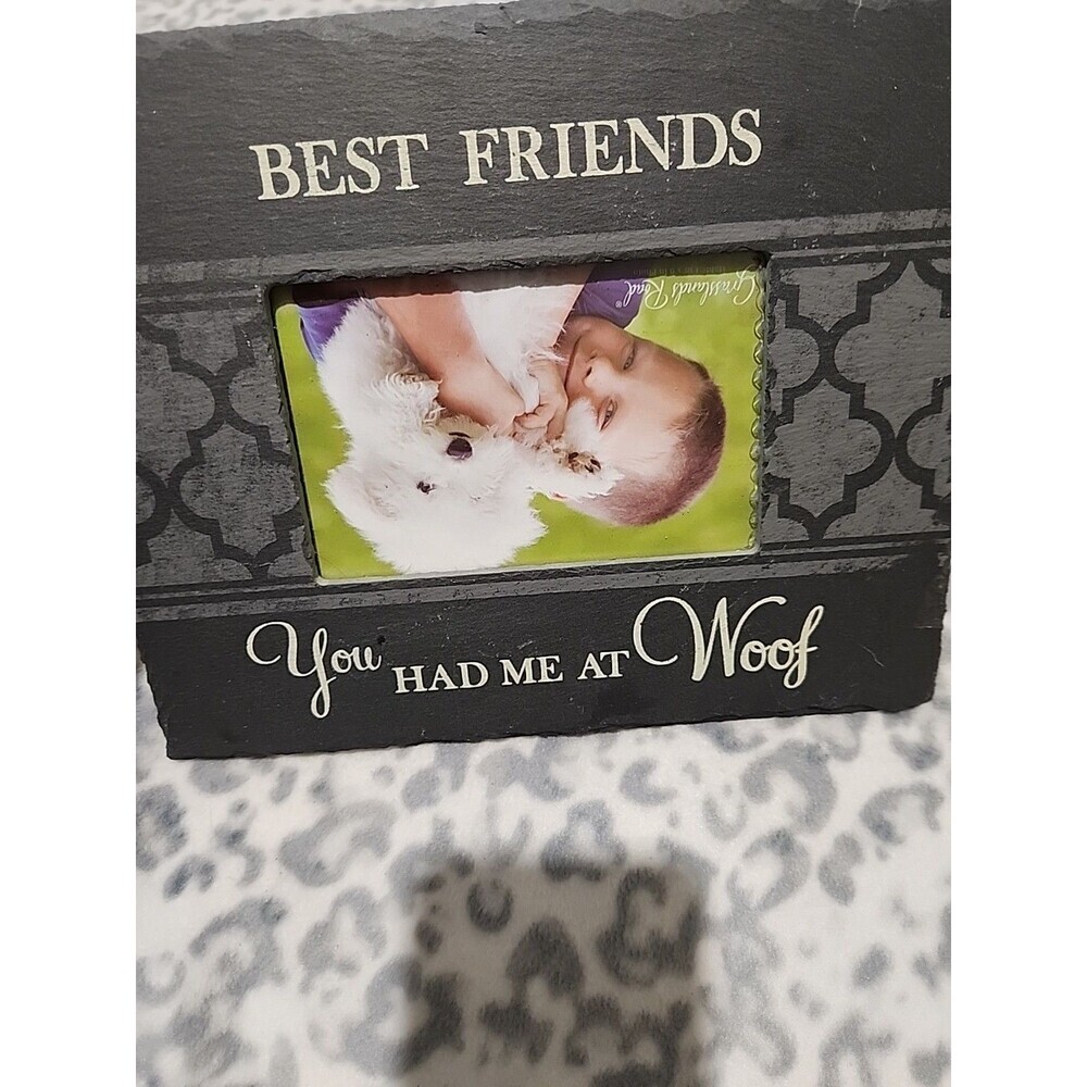 Pet Dog Picture Frame. Best Friends - You Had Me At Woof